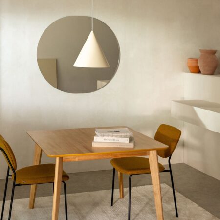 Tavolo da Pranzo Quadrato in MDF (100x100 cm) Kerhen