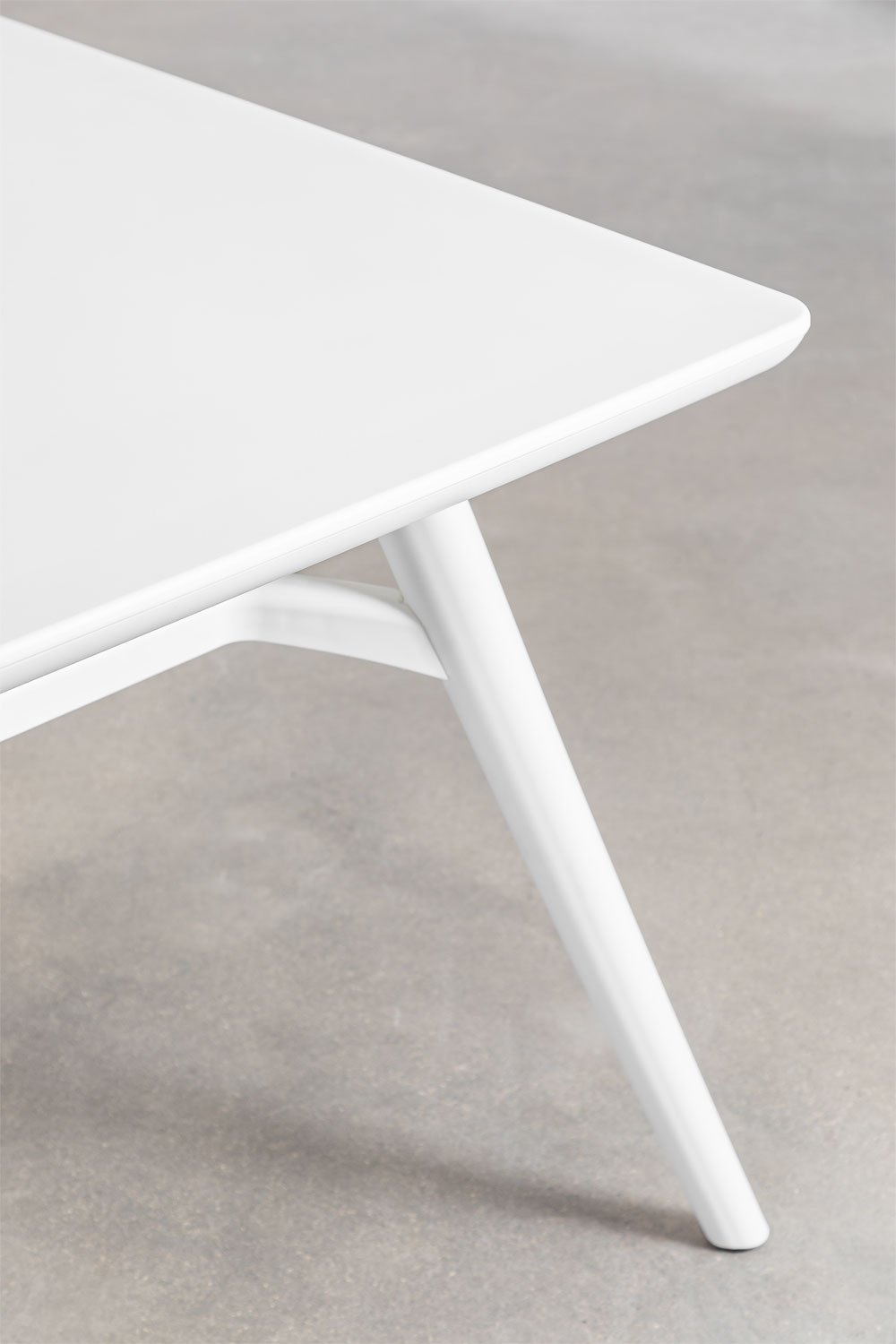 Tavolo da pranzo rettangolare 135x80 cm Scand