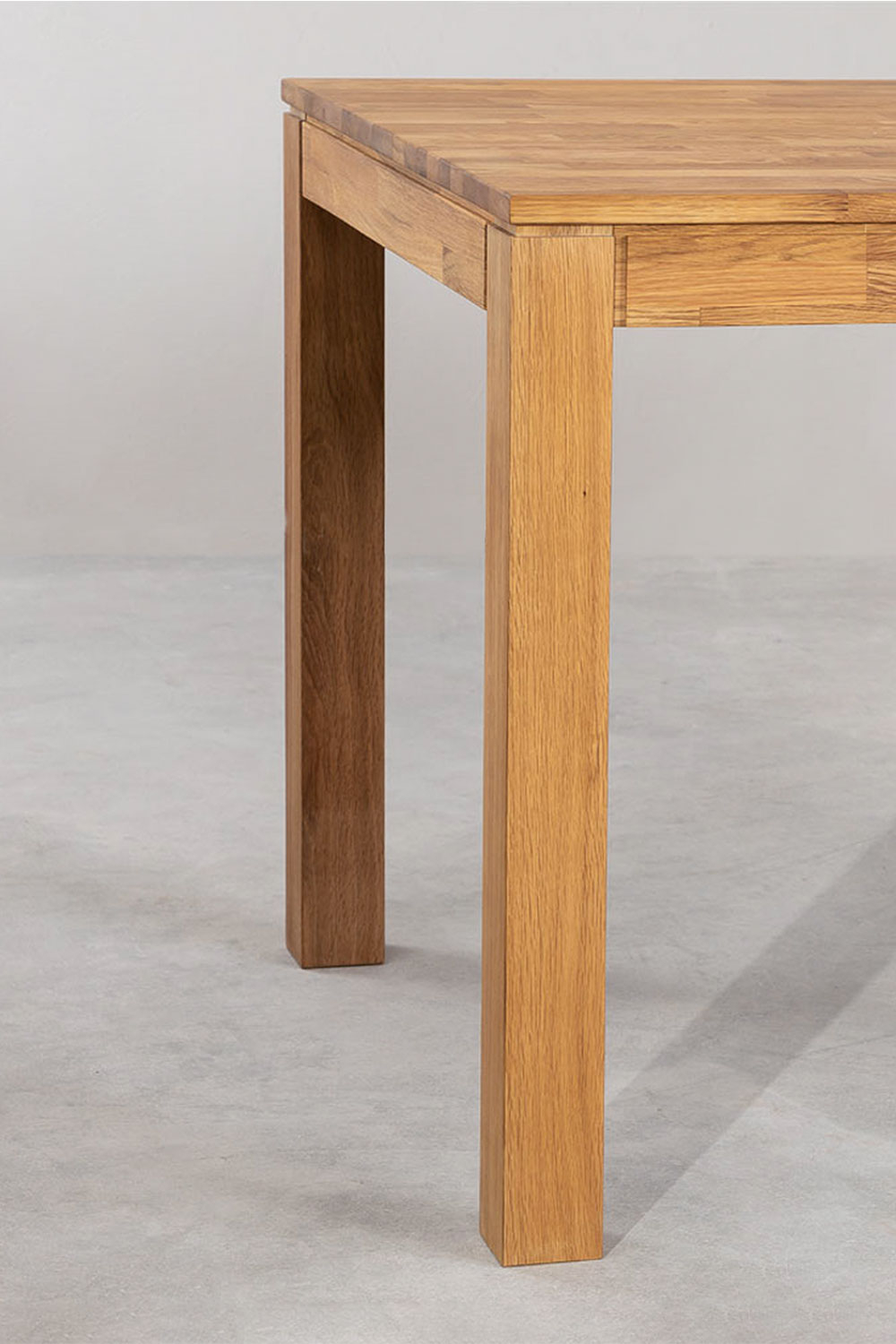 Tavolo da pranzo rettangolare in rovere (140x80 cm) Romer