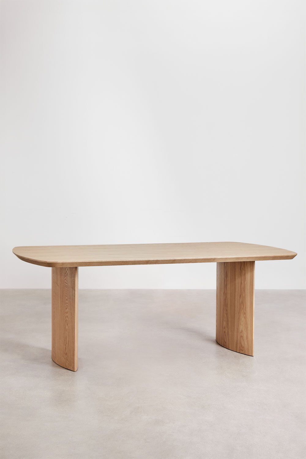 Tavolo da pranzo rettangolare 200x100 cm in MDF Tuareg
