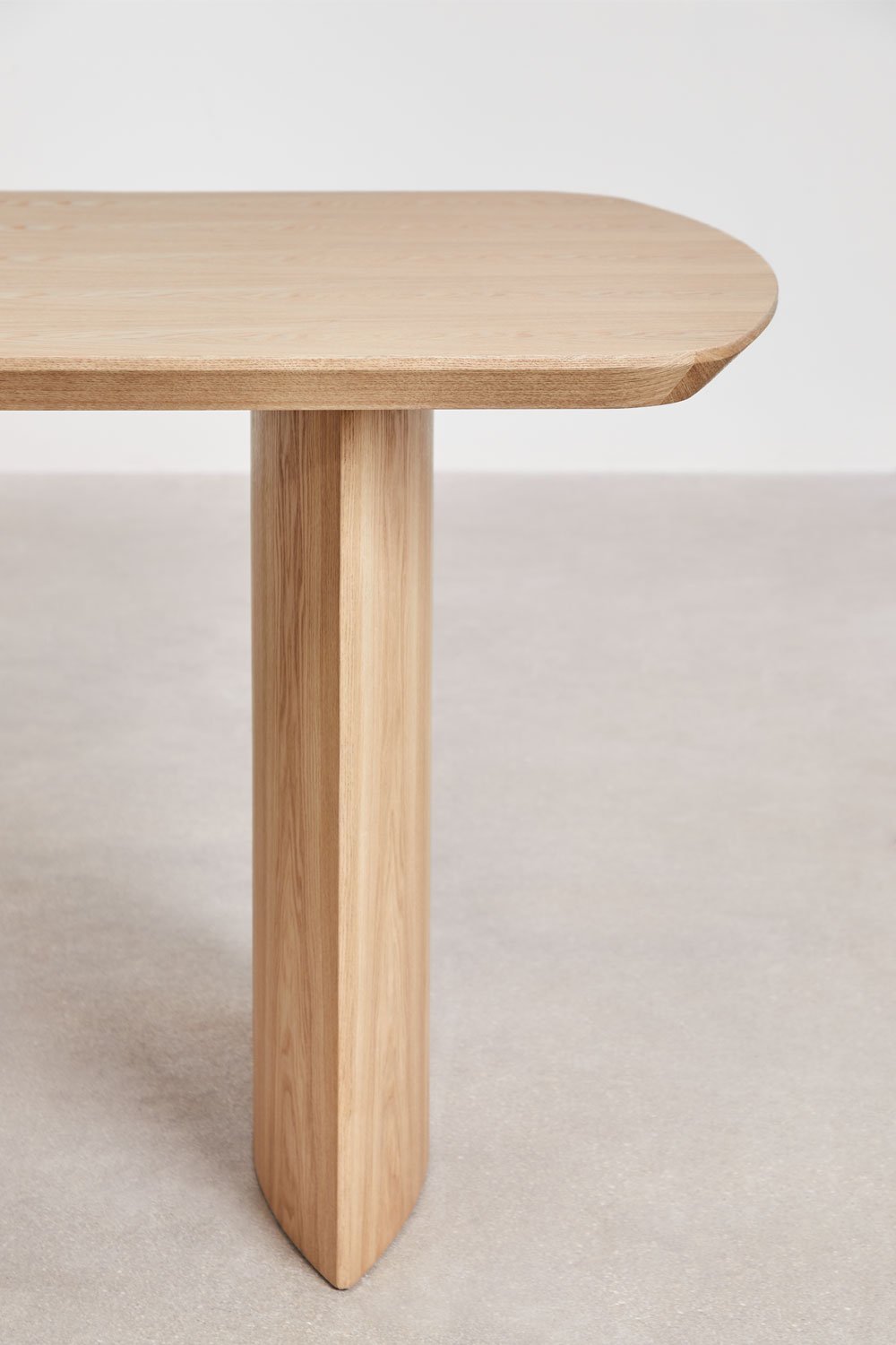Tavolo da pranzo rettangolare 200x100 cm in MDF Tuareg