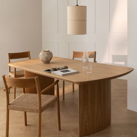 Tavolo da pranzo rettangolare 200x100 cm in MDF Tuareg