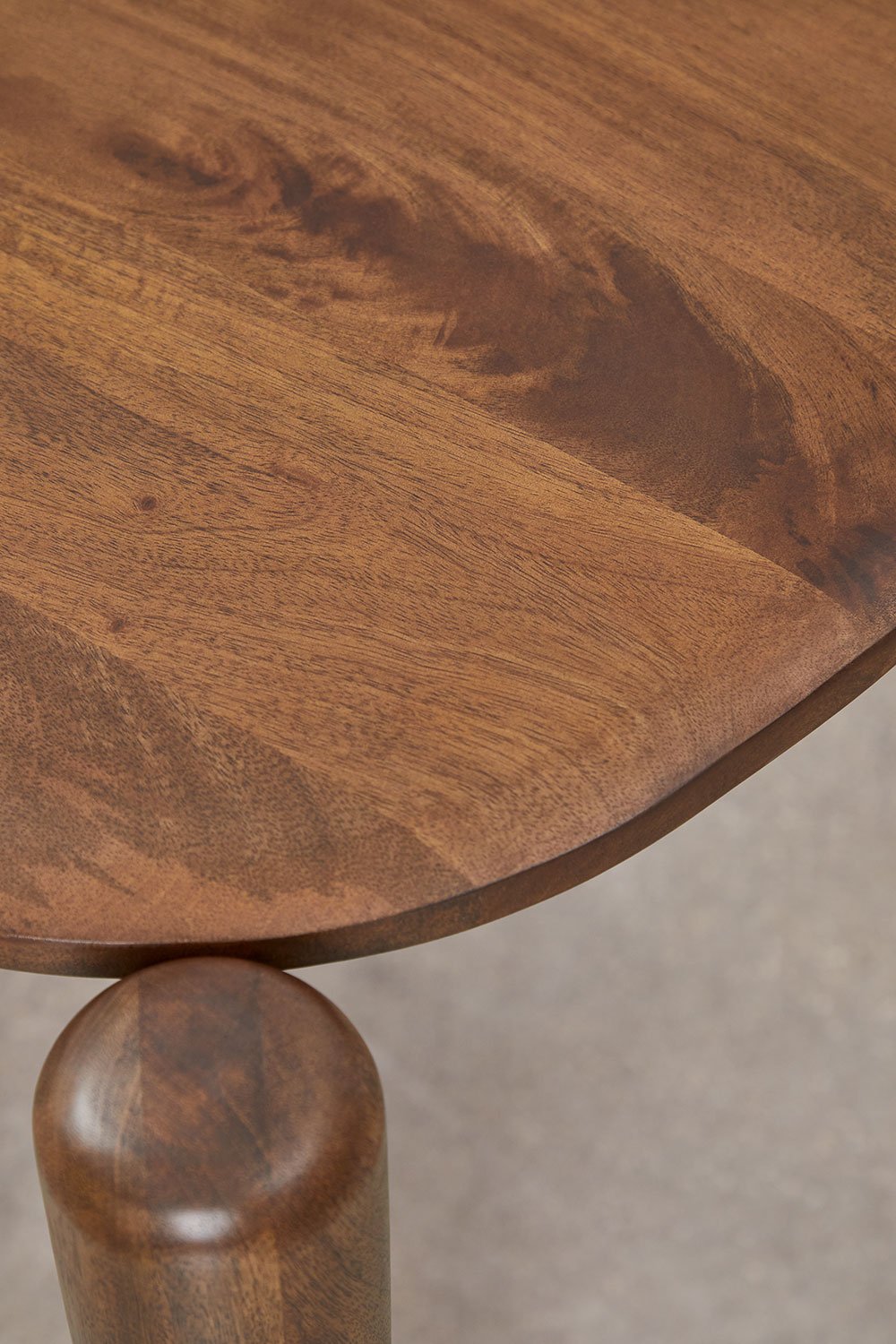 Tavolo da pranzo rettangolare 200x90 cm in legno di mango Gina