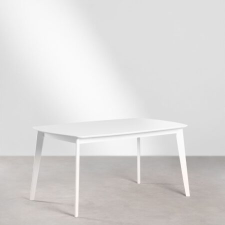 Tavolo da Pranzo Rettangolare in Legno (150x90 cm) Elba