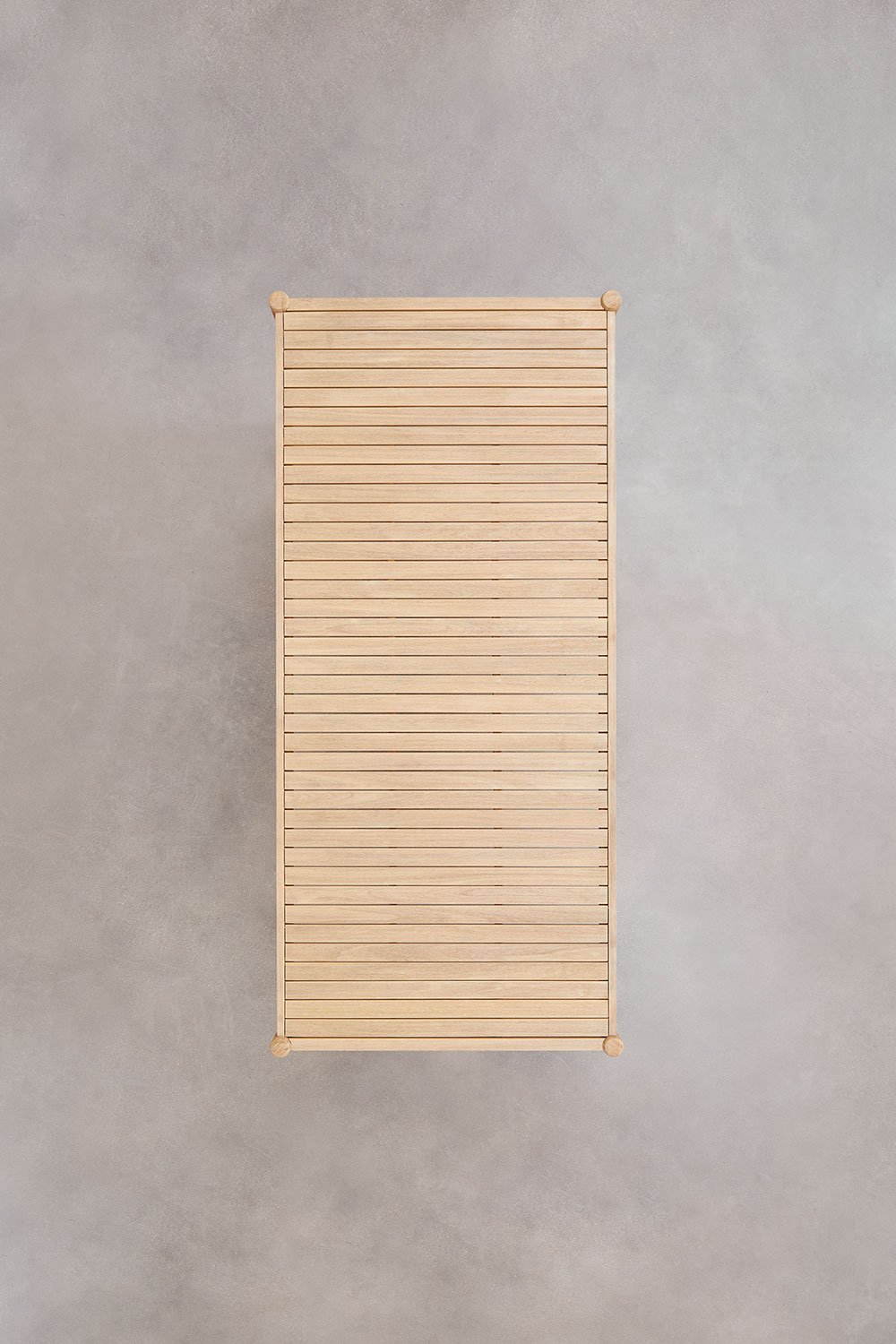 Tavolo da pranzo rettangolare in legno di acacia (220x100 cm) Karvia
