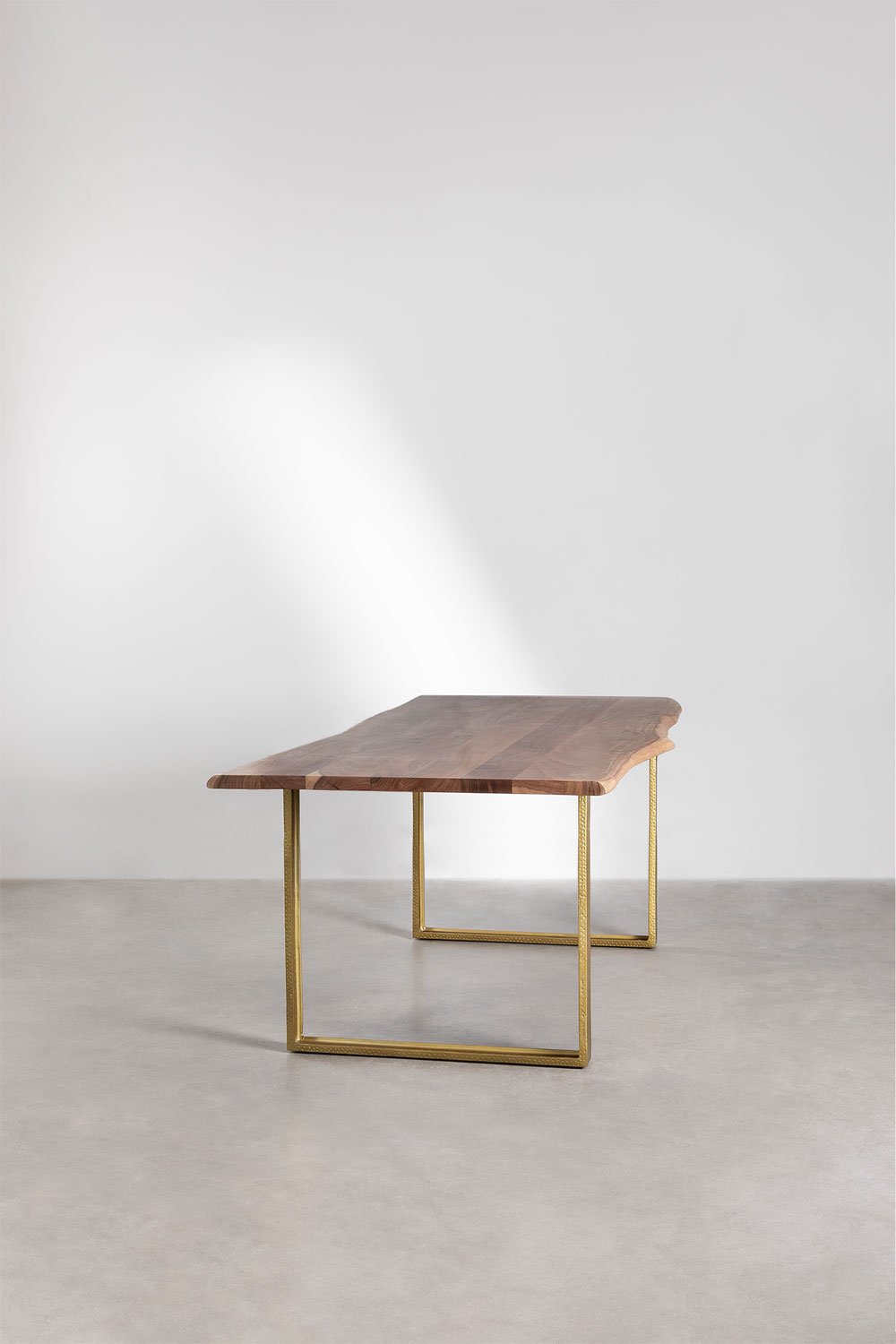 Tavolo da pranzo rettangolare in legno di acacia (220x105 cm) Assier