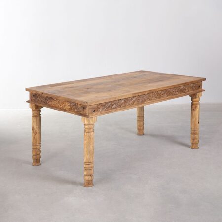 Tavolo da pranzo rettangolare in legno di mango (160x90 cm) Taraz