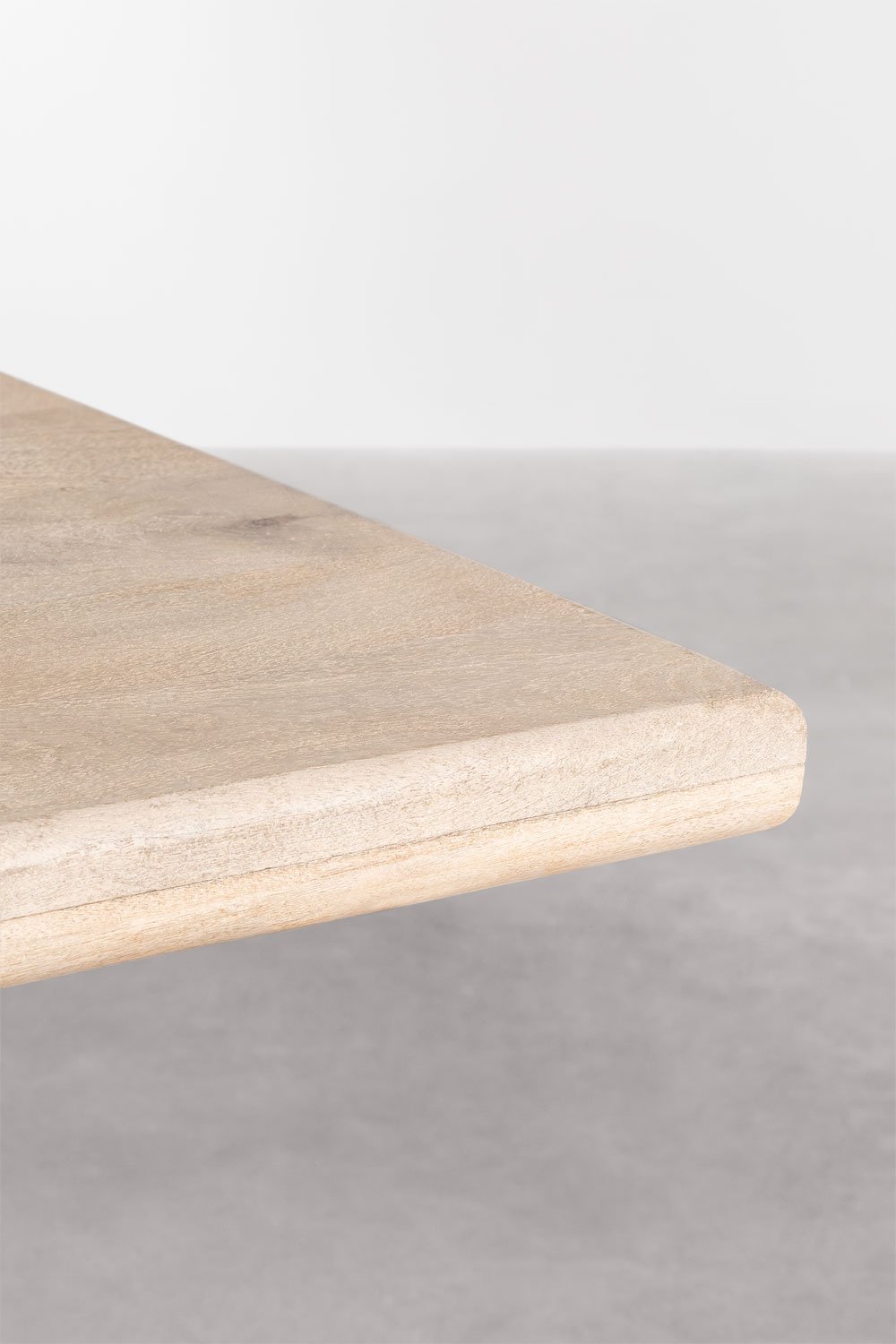 Tavolo da pranzo rettangolare in legno di mango (180x100 cm) Sanzia