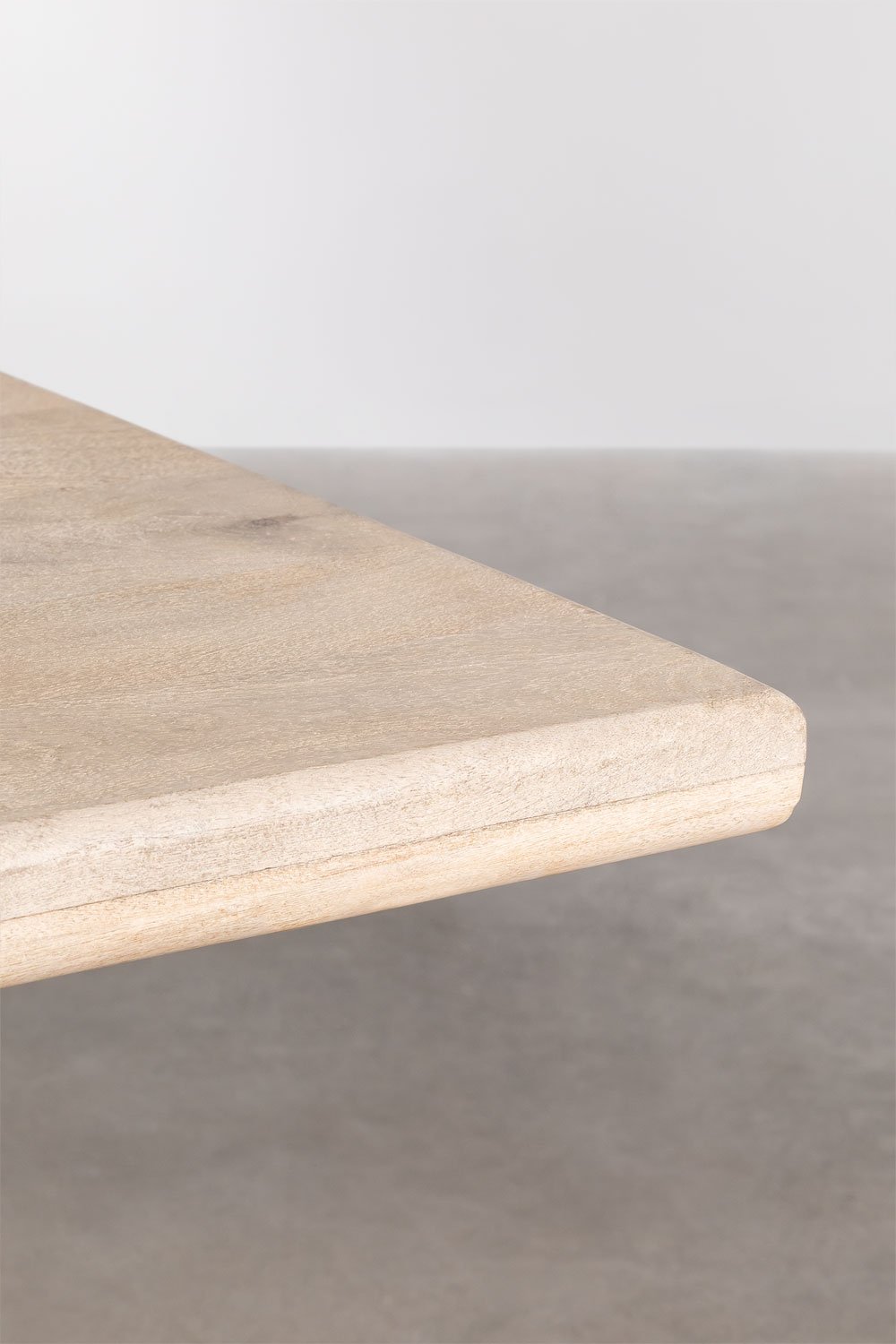 Tavolo da pranzo rettangolare in legno di mango (220x100 cm) Sanzia