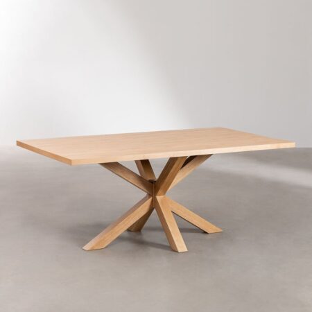 Tavolo da pranzo rettangolare in MDF (180x100 cm) Pleven