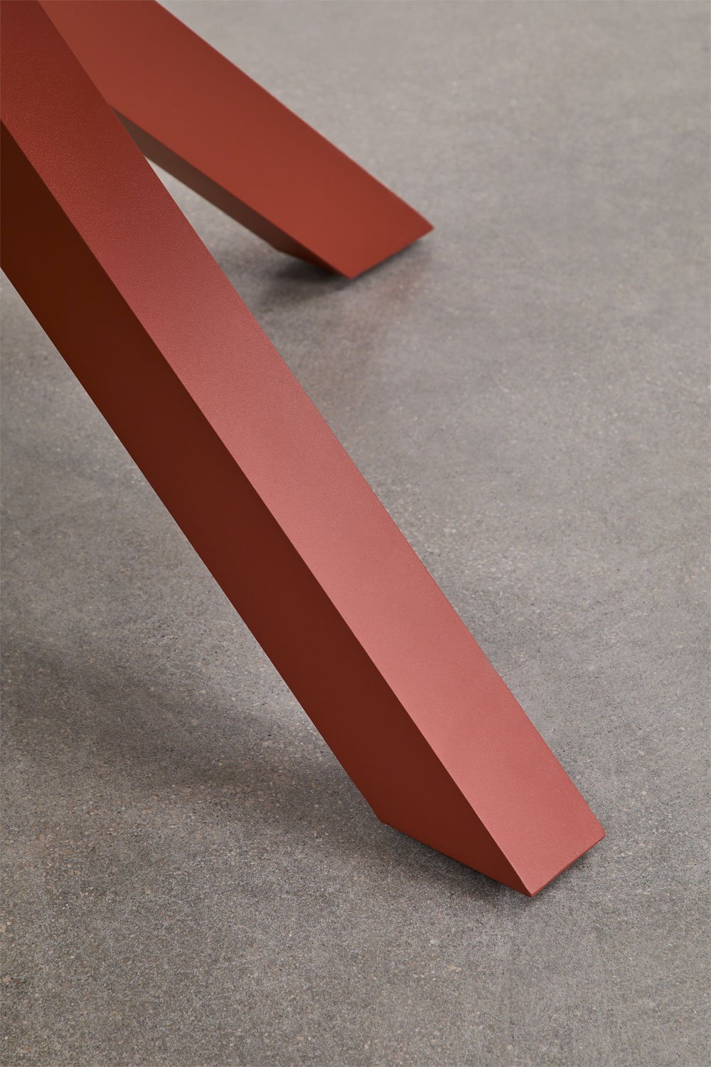 Tavolo da pranzo rotondo estensibile 145-200x145 cm in alluminio Barces