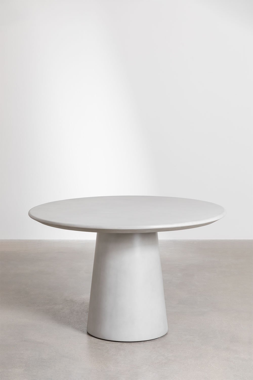 Tavolo da pranzo rotondo in cemento (Ø120 cm) Noemi