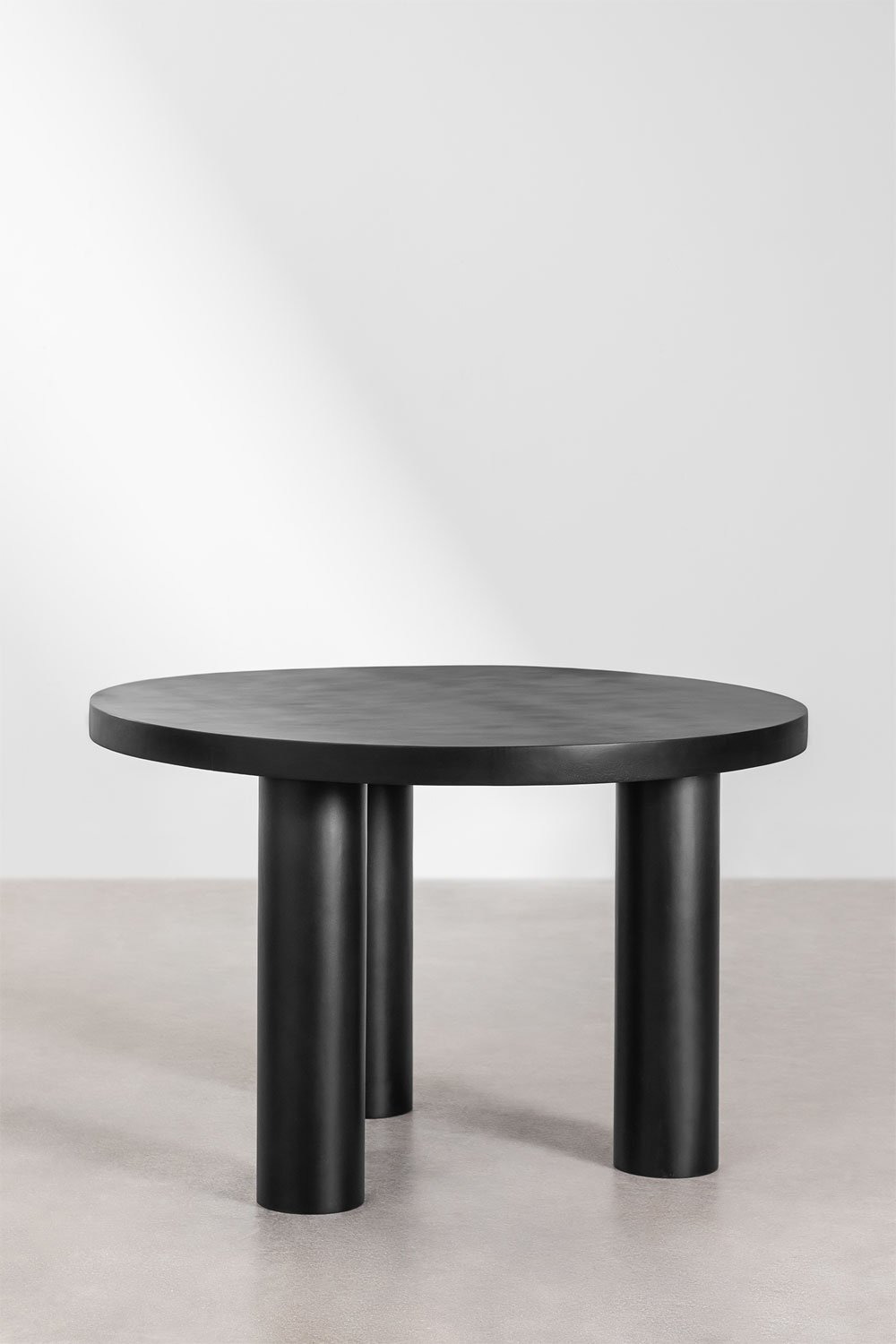 Tavolo da pranzo rotondo in legno di mango (Ø120 cm) Amanza