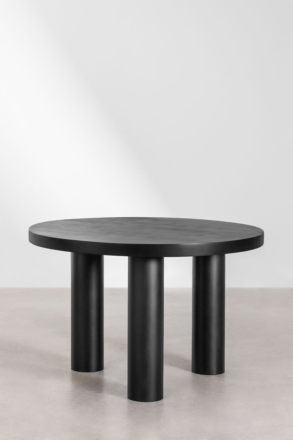 Tavolo da pranzo rotondo in legno di mango (Ø120 cm) Amanza