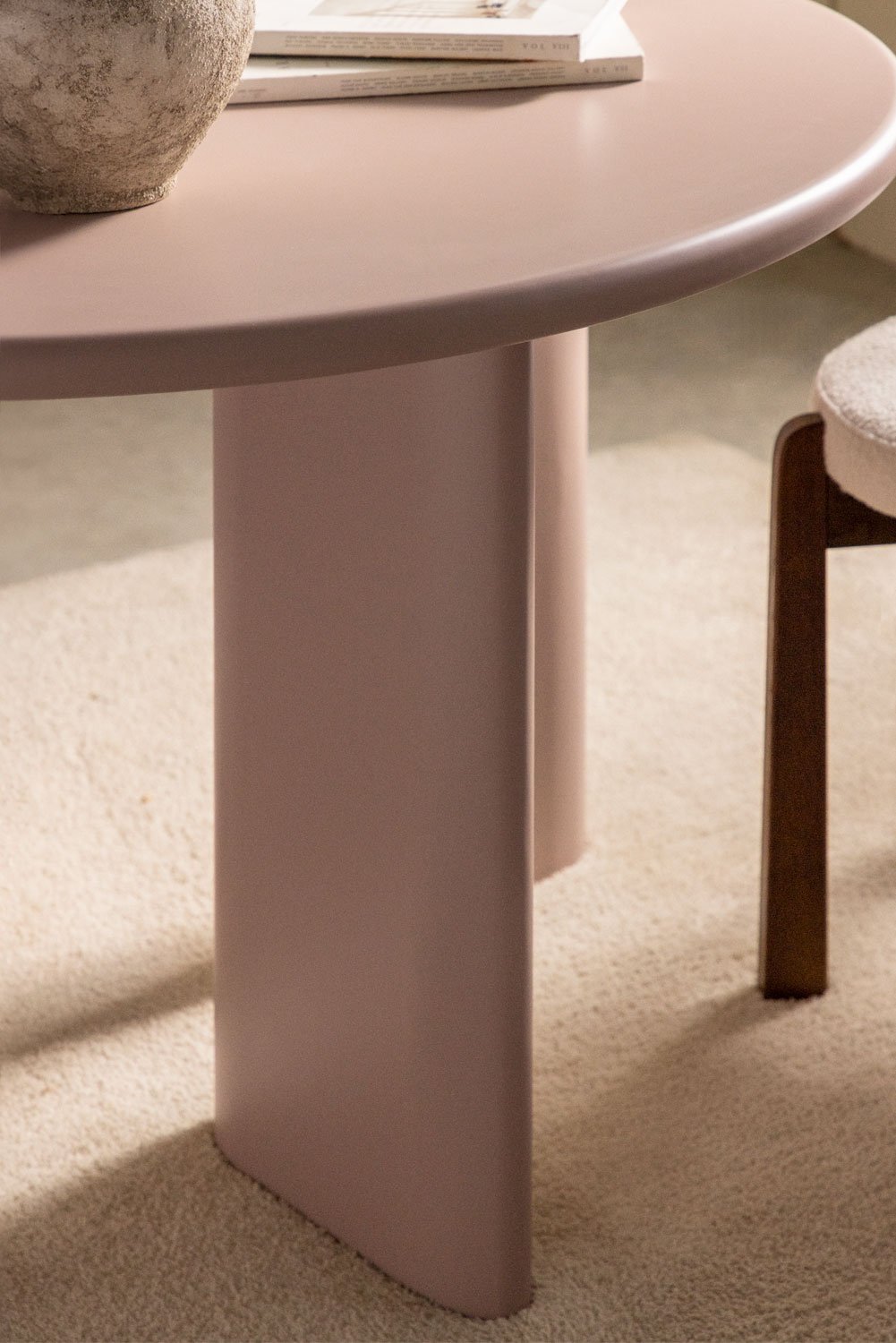 Tavolo da pranzo rotondo in MDF (Ø120 cm) Loulou