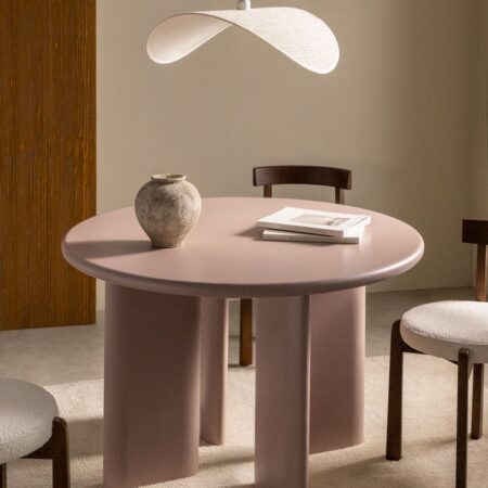 Tavolo da pranzo rotondo in MDF (Ø120 cm) Loulou