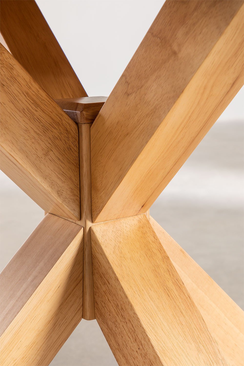 Tavolo da pranzo rotondo in MDF (Ø140 cm) Pleven