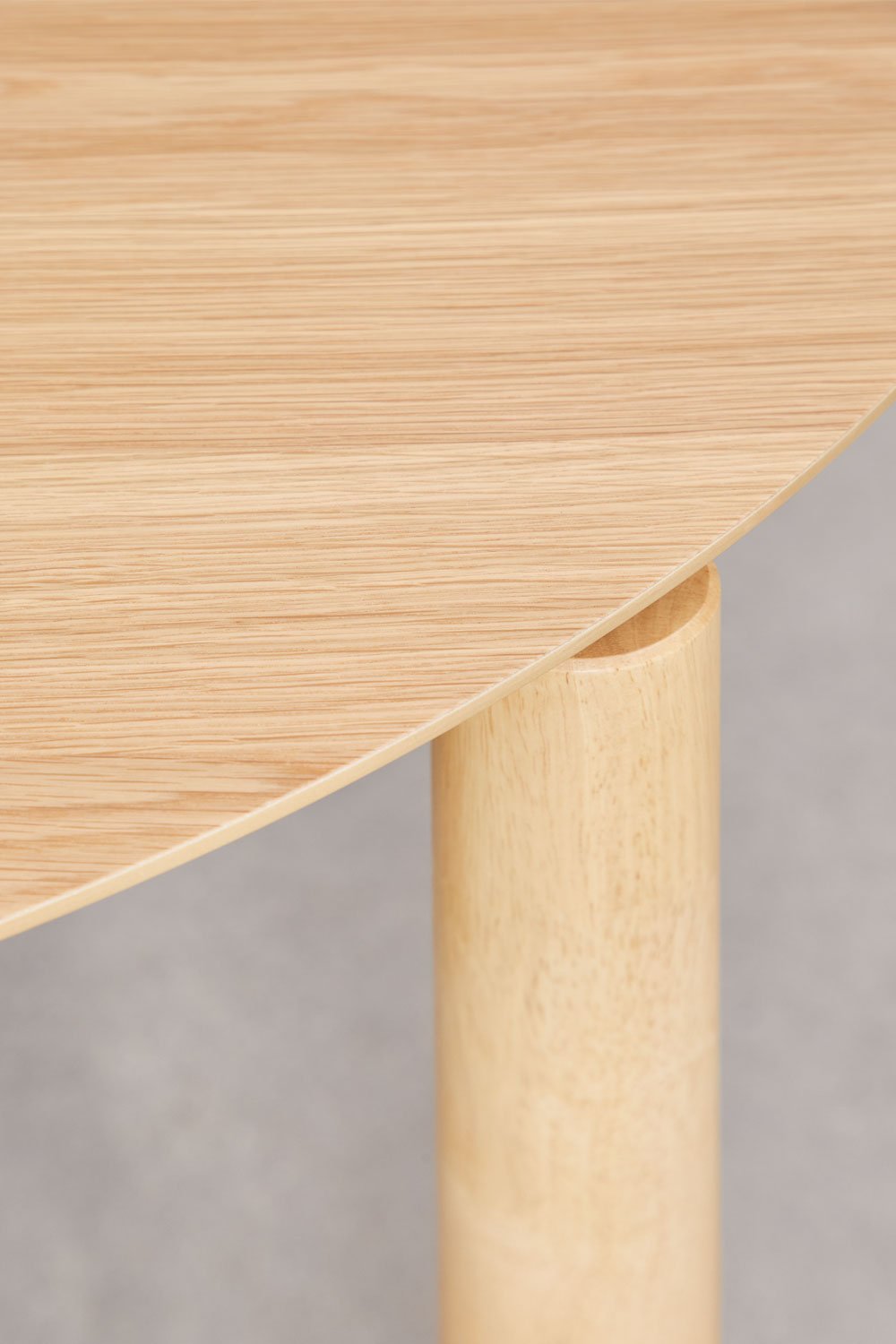 Tavolo da pranzo rotondo Ø110 cm in MDF Munden