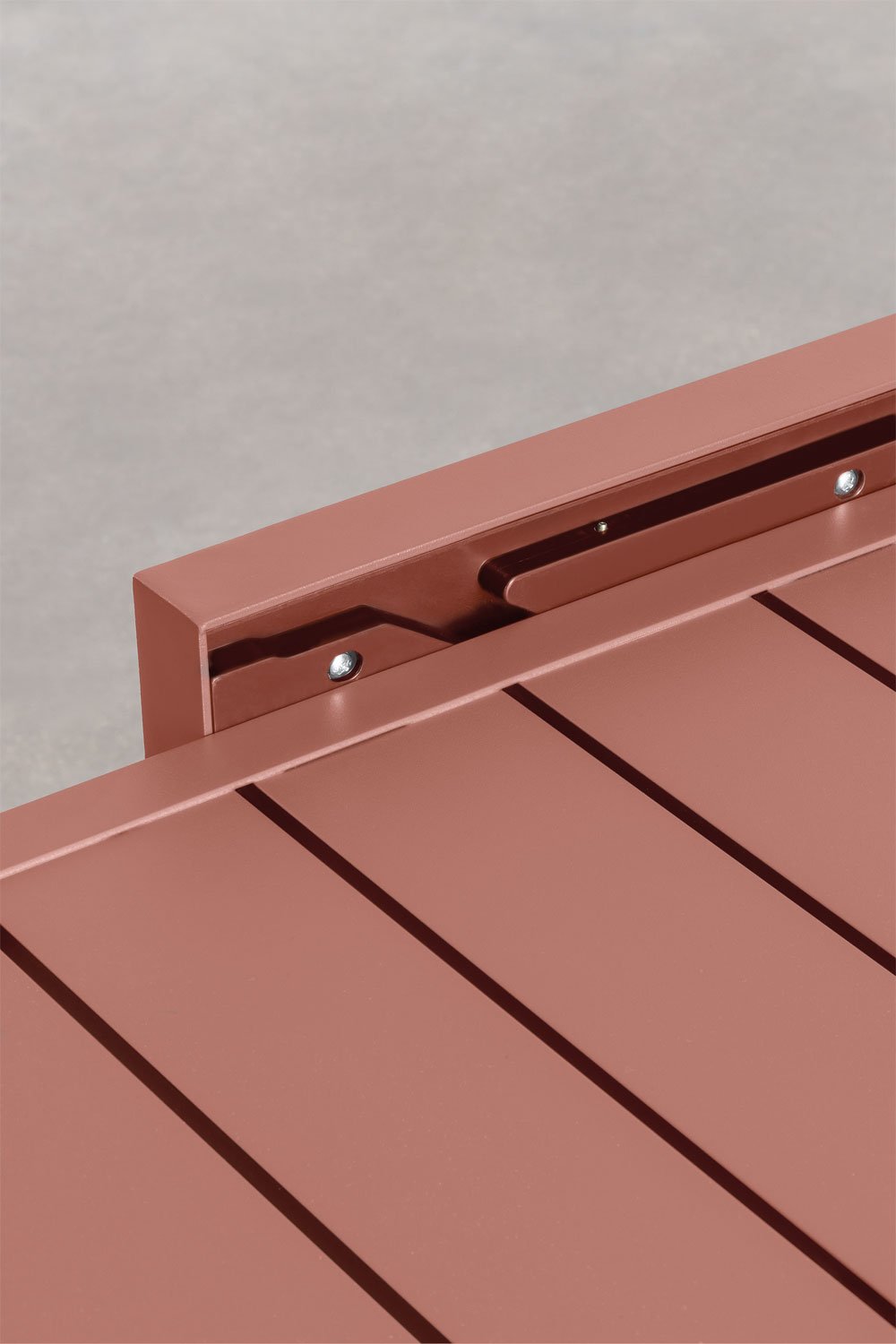 Tavolo da giardino 90-180x90 cm allungabile alluminio Starmi