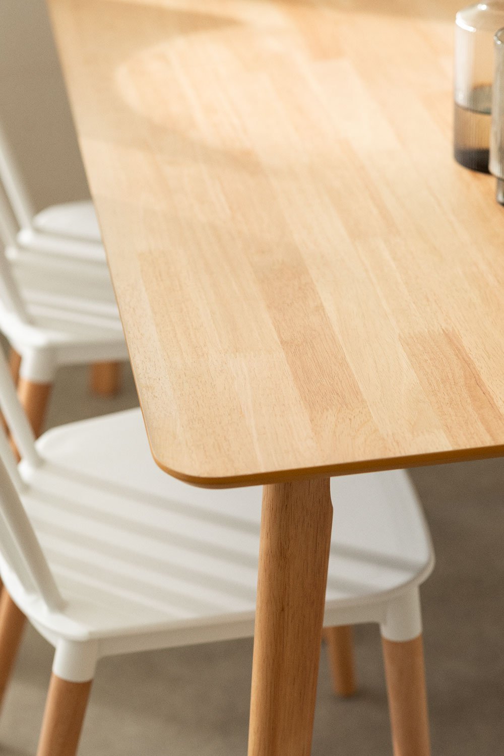 Tavolo da pranzo rettangolare in legno (150x90 cm) Kerhen