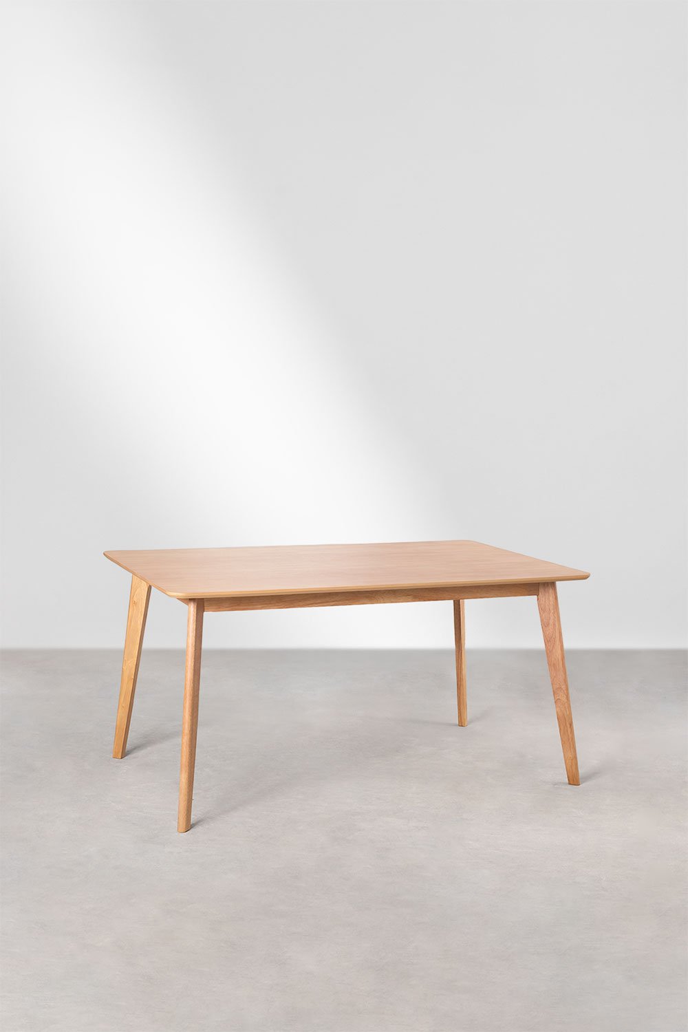 Tavolo da pranzo rettangolare in legno (150x90 cm) Kerhen