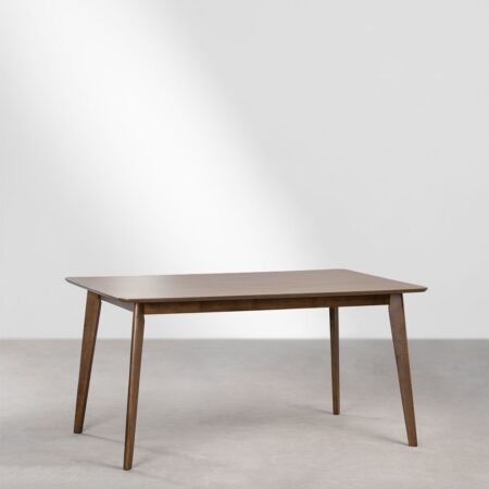 Tavolo da pranzo rettangolare in legno (150x90 cm) Kerhen