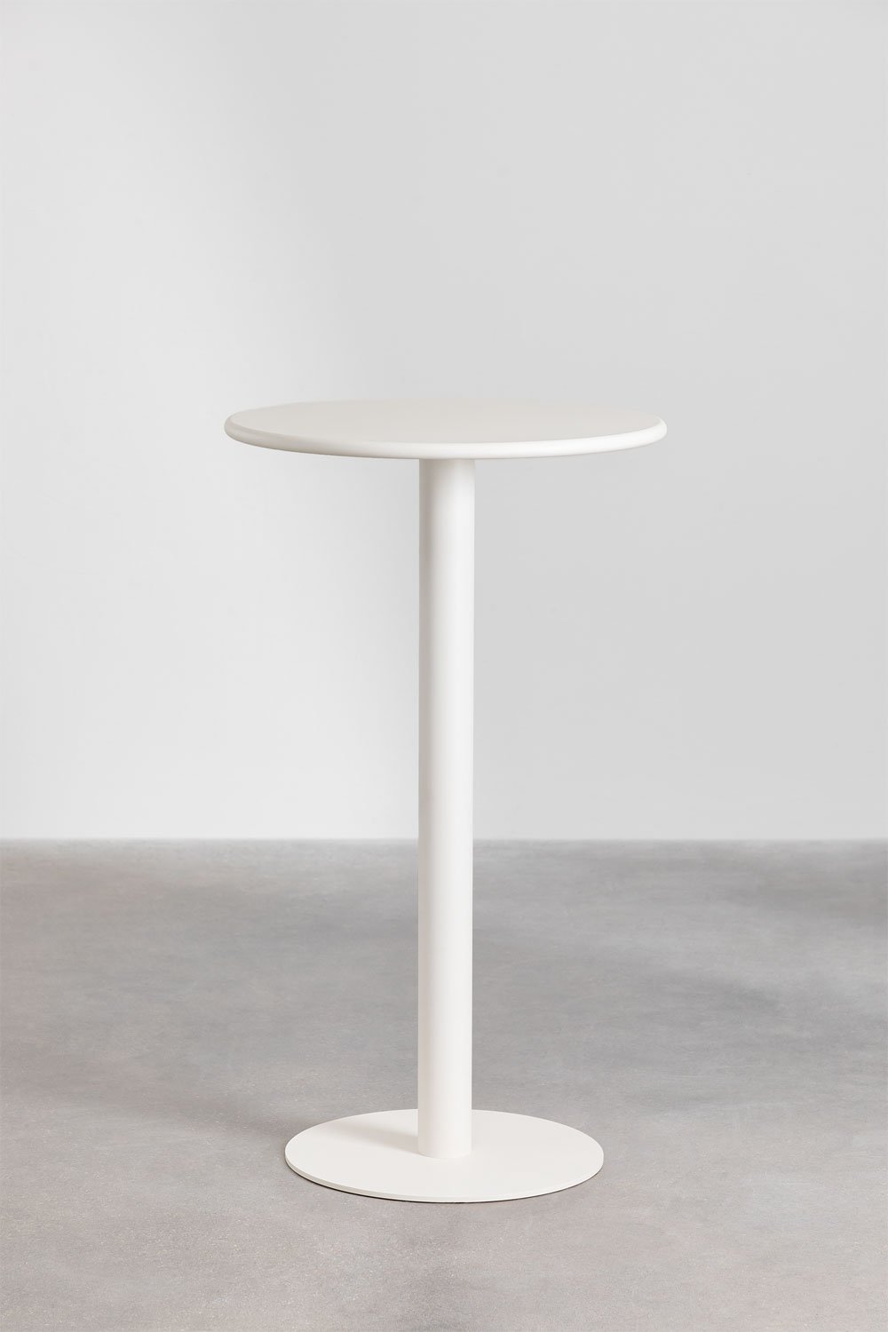 Tavolo rotondo alto in metallo (Ø60 cm) Mizzi