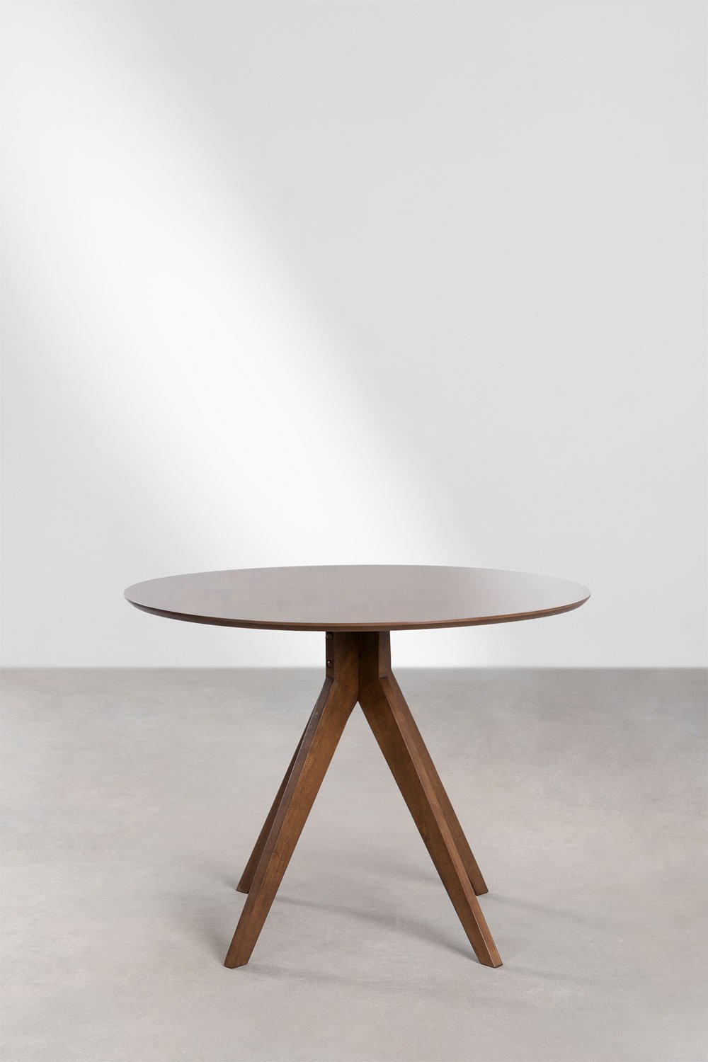 Tavolo da pranzo rotondo Ø100 cm in legno Sekiz