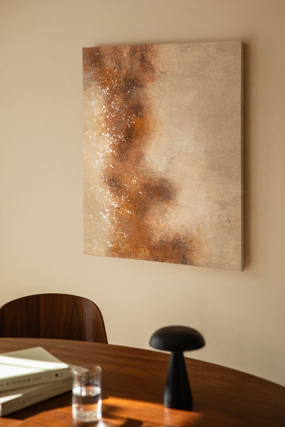 Tela decorativa 80x100 cm con texture di gesso Sabik