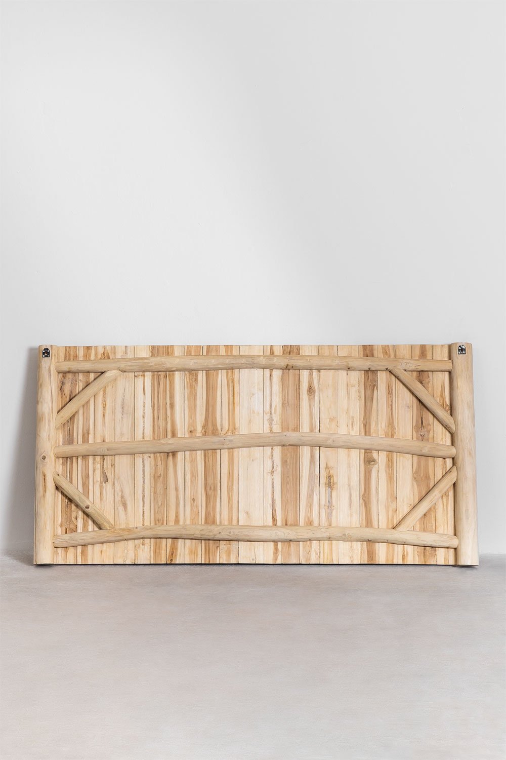 Testata Letto da 150 cm in Legno Teak Narel