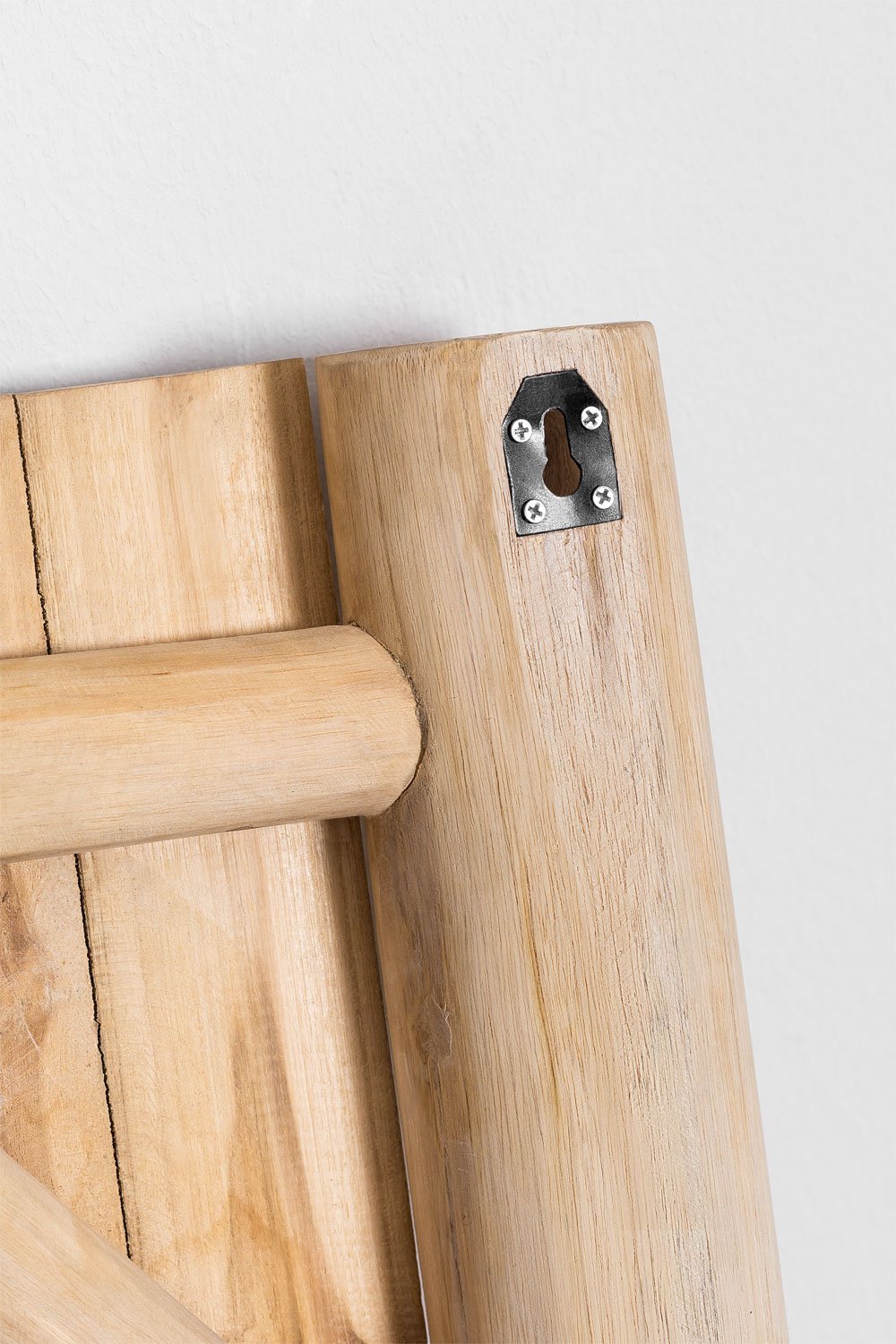 Testata Letto da 150 cm in Legno Teak Narel