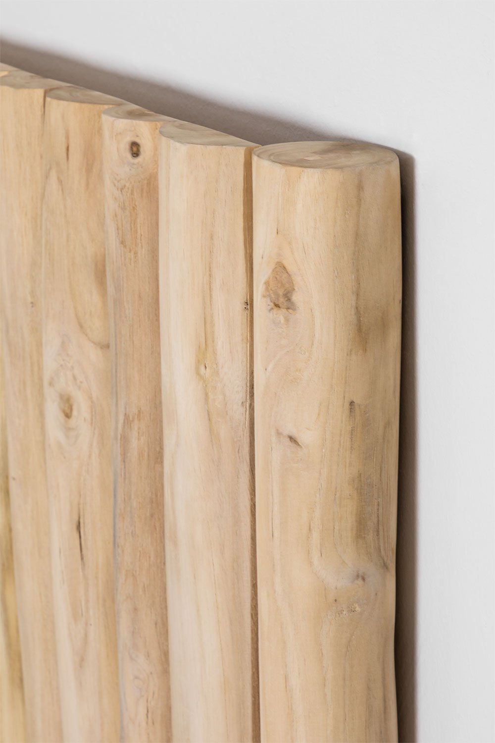 Testata Letto da 150 cm in Legno Teak Narel