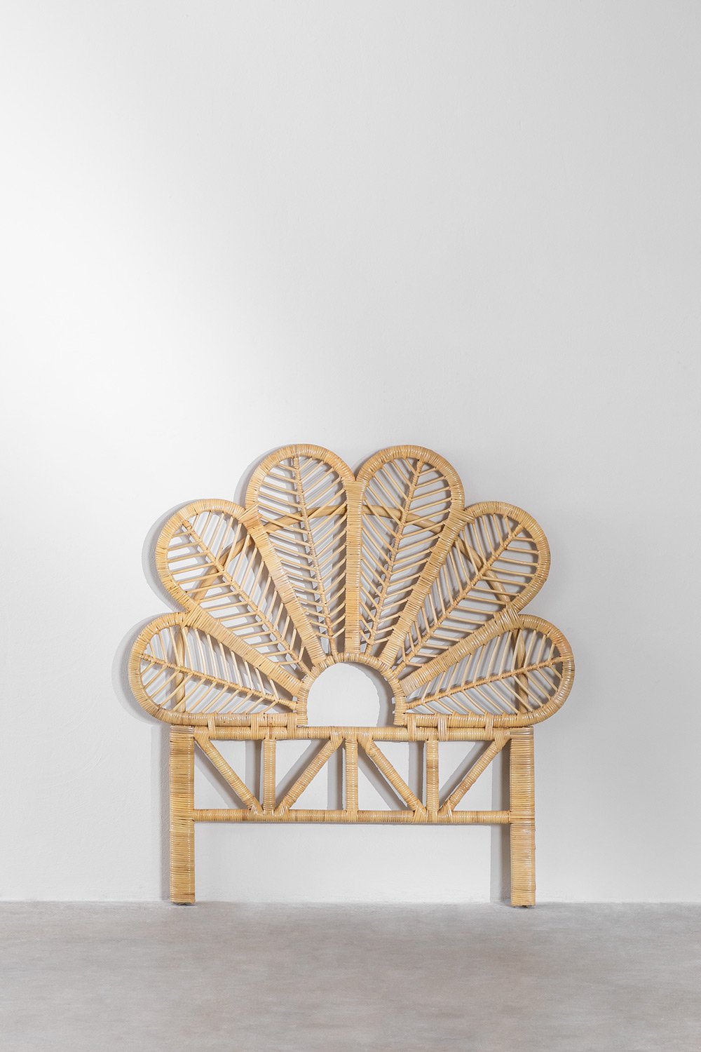 Testiera per Letto singolo in Rattan Caipola