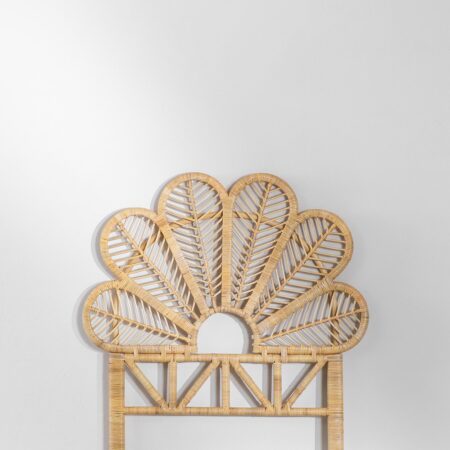 Testiera per Letto singolo in Rattan Caipola