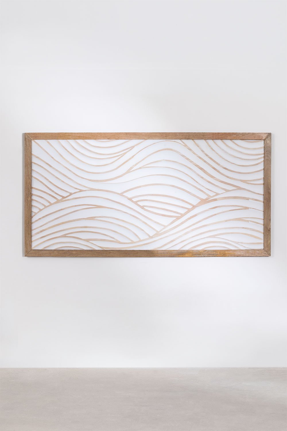 Testiera per Letto da 150 cm in Legno di Mango Myanna