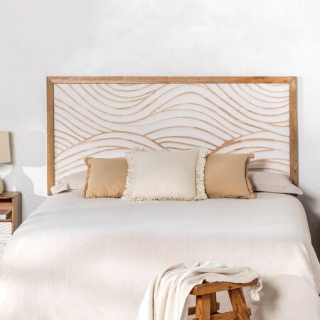 Testiera per Letto da 150 cm in Legno di Mango Myanna