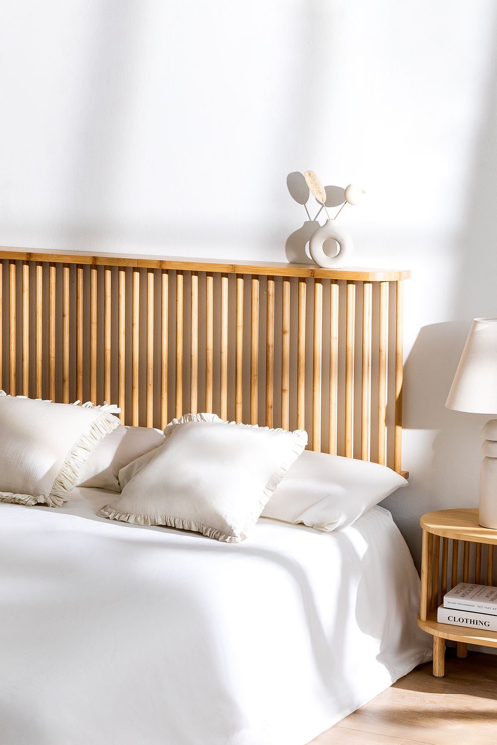 Testiera Connery in Bambù per Letto matrimoniale