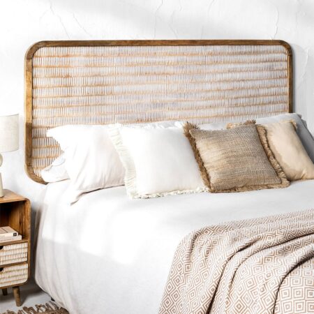 Testiera per letto da 150 cm in legno di mango Yulara