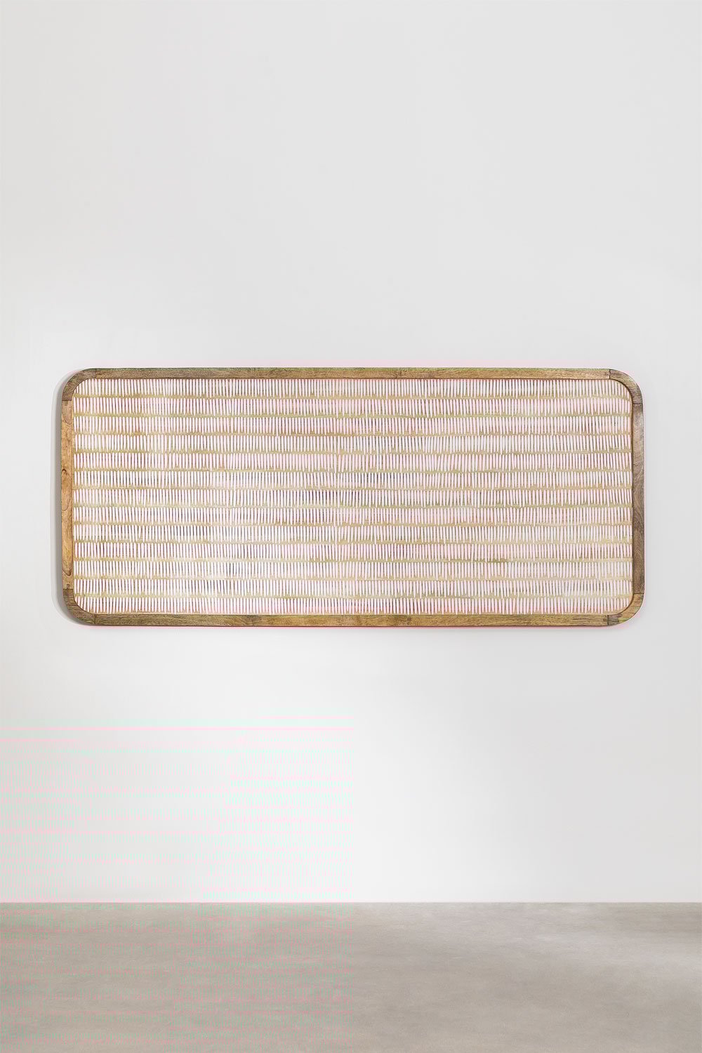 Testiera per letto da 150 cm in legno di mango Yulara