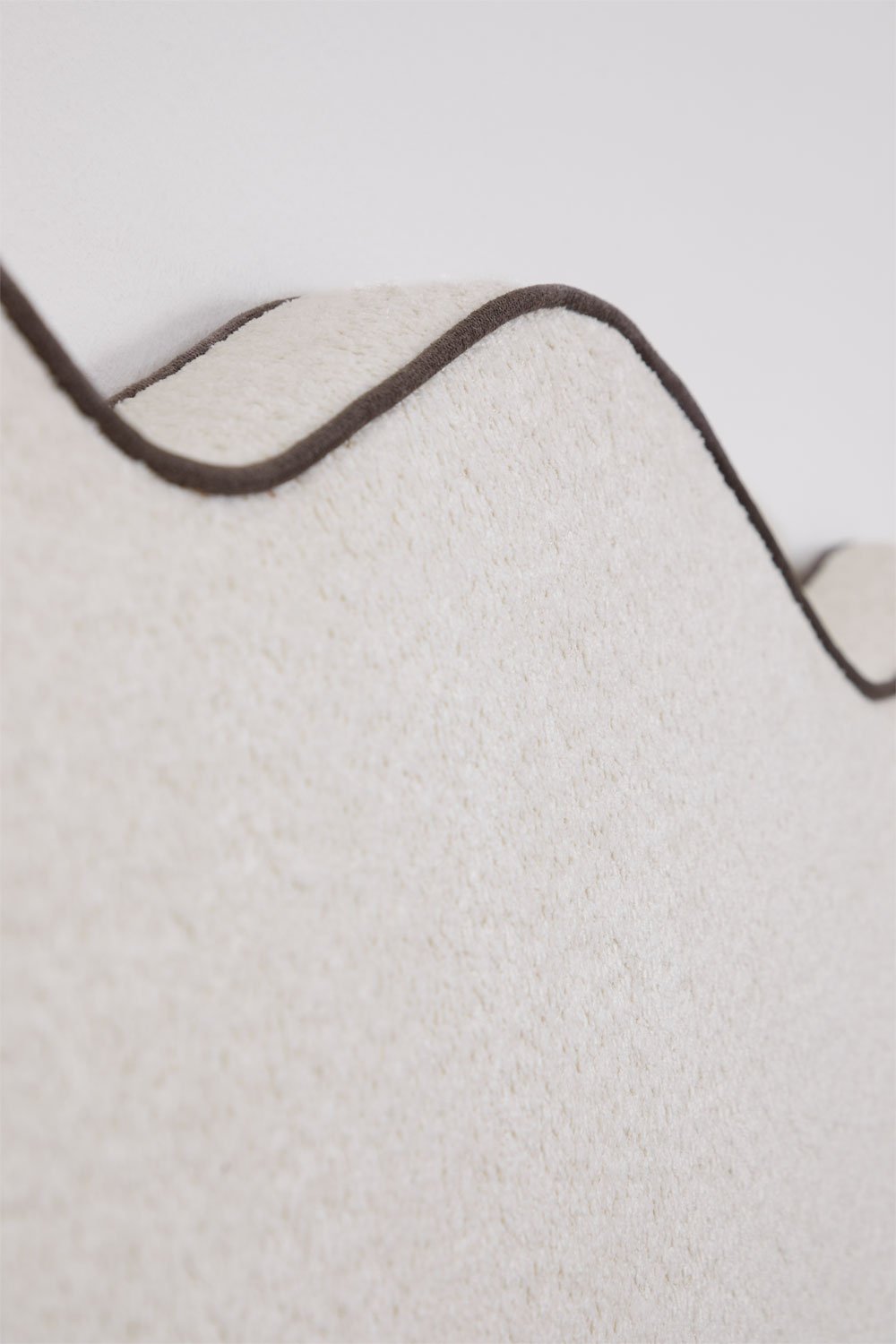 Testiera letto Elenor 180cm in ciniglia