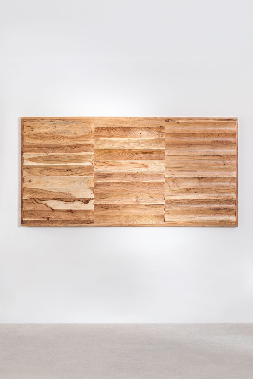 Testiera Letto matrimoniale in Legno di Acacia Petter