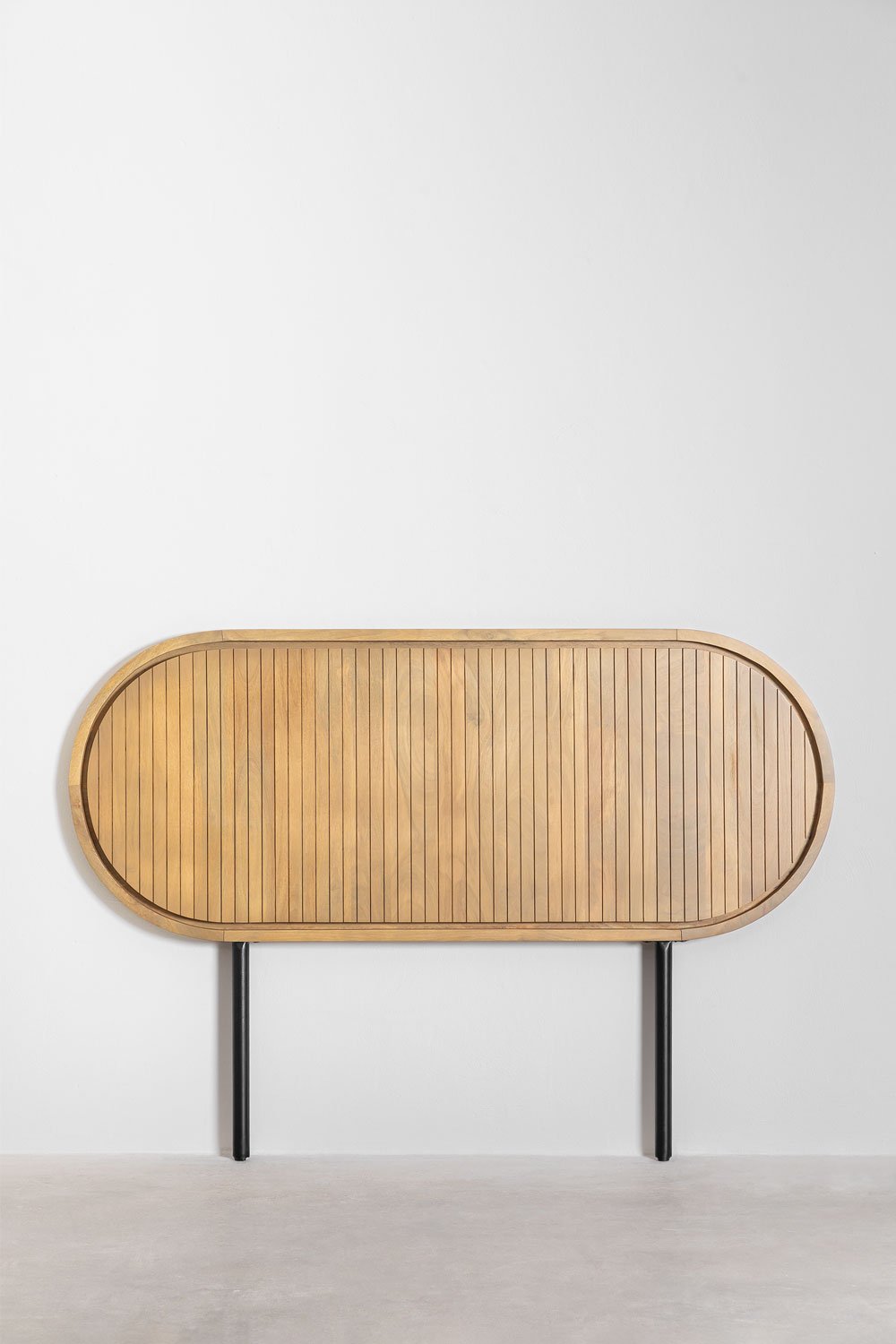 Testiera per letto da 150 cm in legno di mango Analis