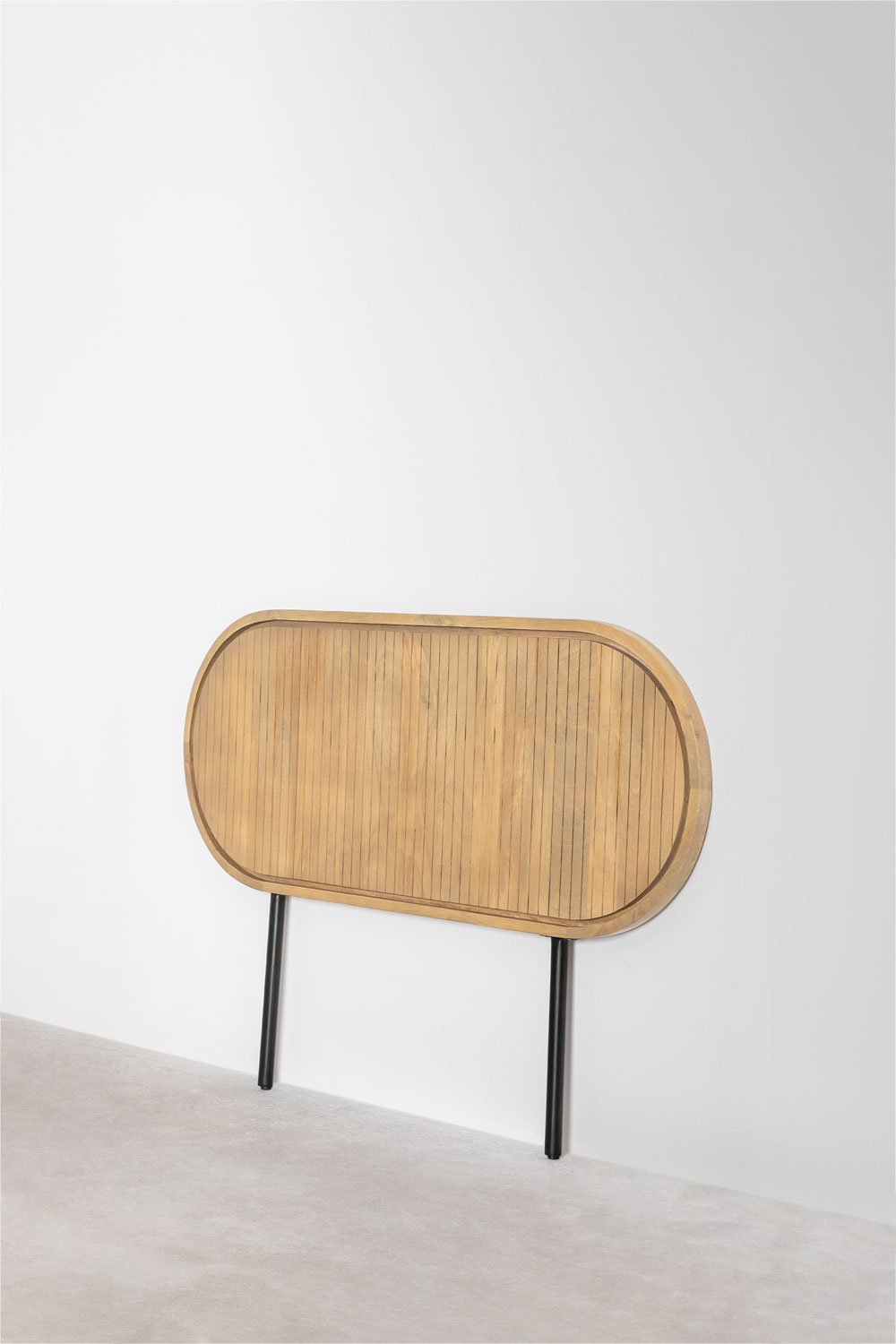Testiera per letto da 150 cm in legno di mango Analis