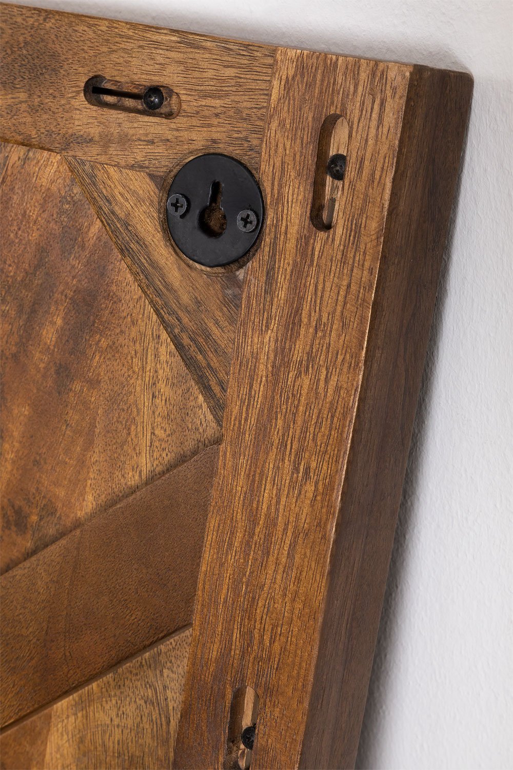 Testiera in legno di mango Baty per letto da 150 cm