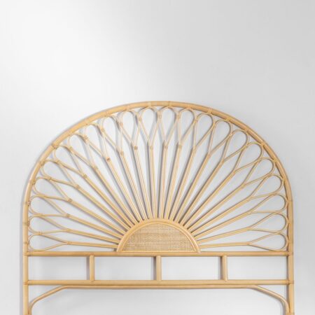 Testiera per letto matrimoniale in Rattan Nucdari