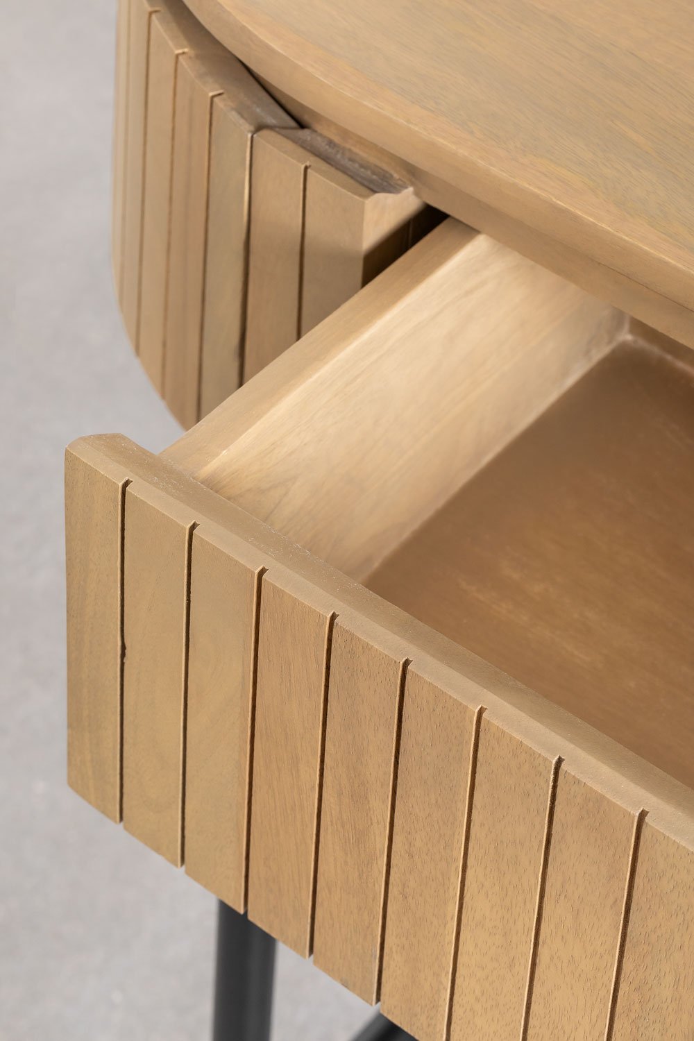 Toeletta in legno di mango Analis