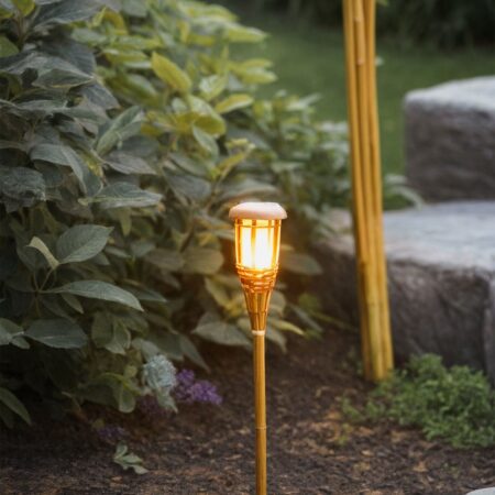 Torcia LED solare Tasya