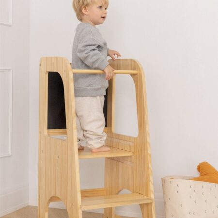 Torre di apprendimento in legno di pino Sendoa Kids