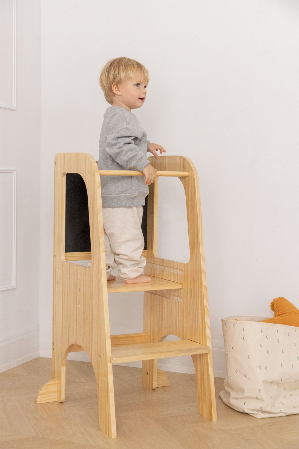 Torre di apprendimento in legno di pino Sendoa Kids