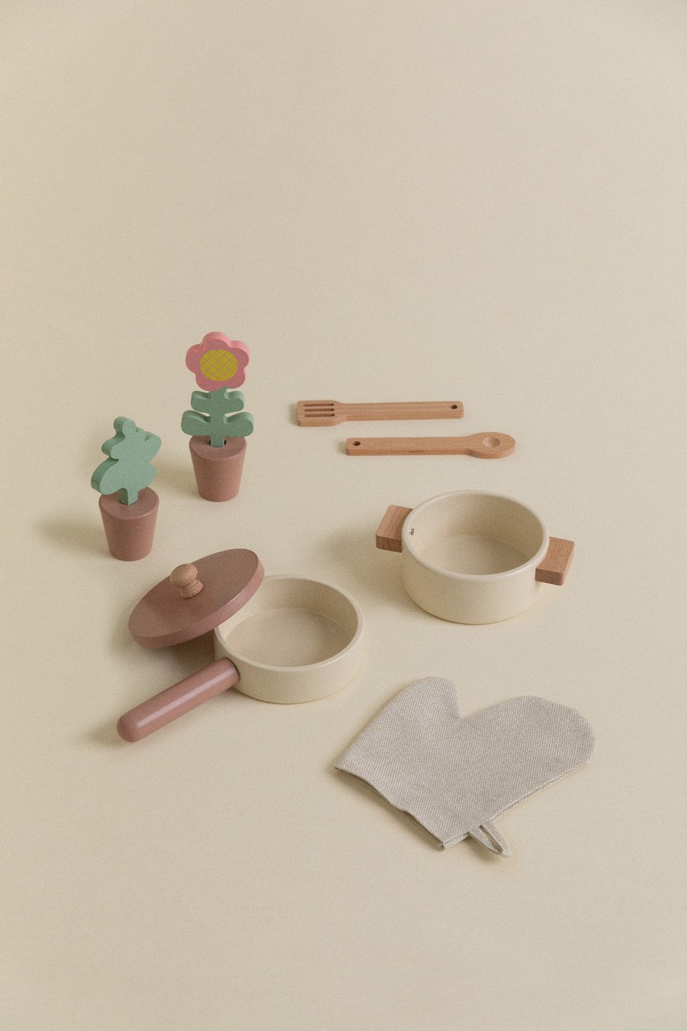 Utensili da cucina in legno Drisy Kids